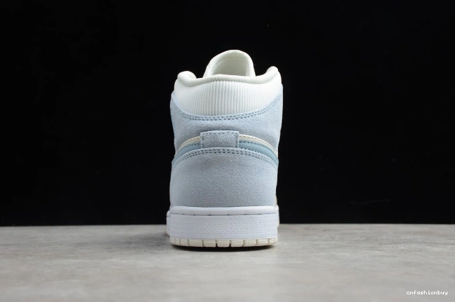 Air Jordan Textures Mixed DA4666-100 1 Mid Blue 1126